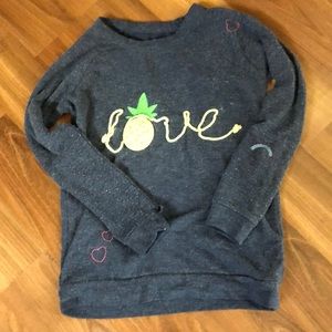 The cutest, softest CHASER sweatshirt.